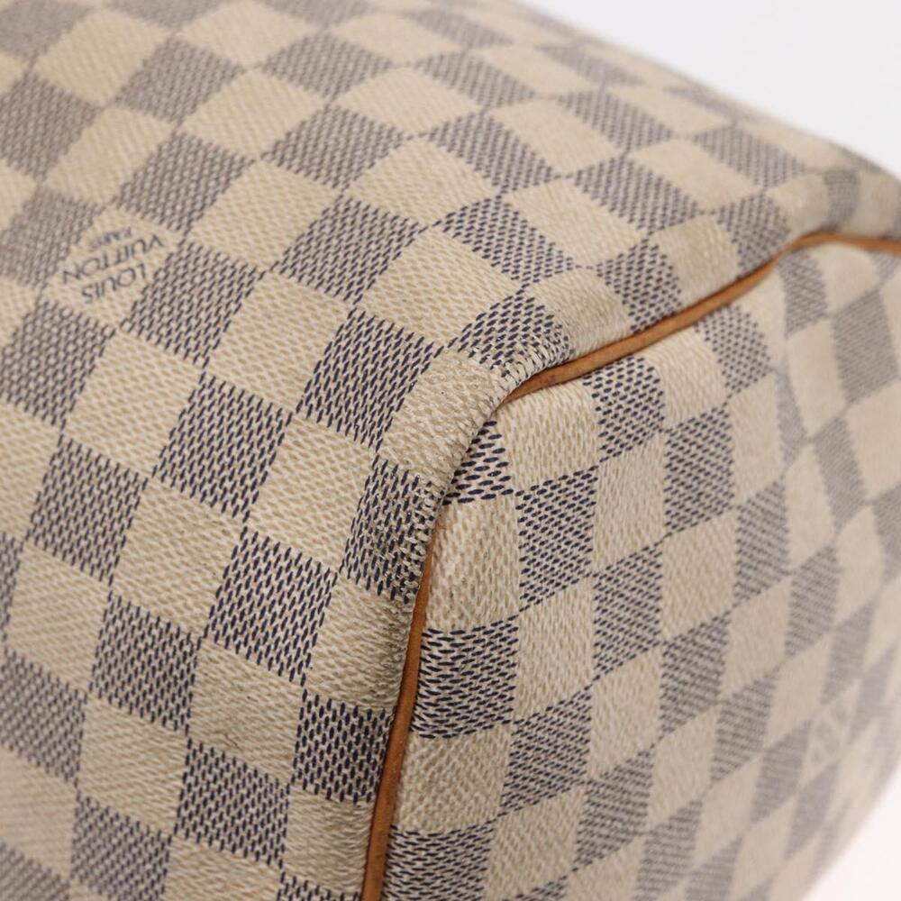 LOUIS VUITTON Damier Azur Speedy 30 Hand Bag N41533 LV Auth 158759 - Picture 15 of 16